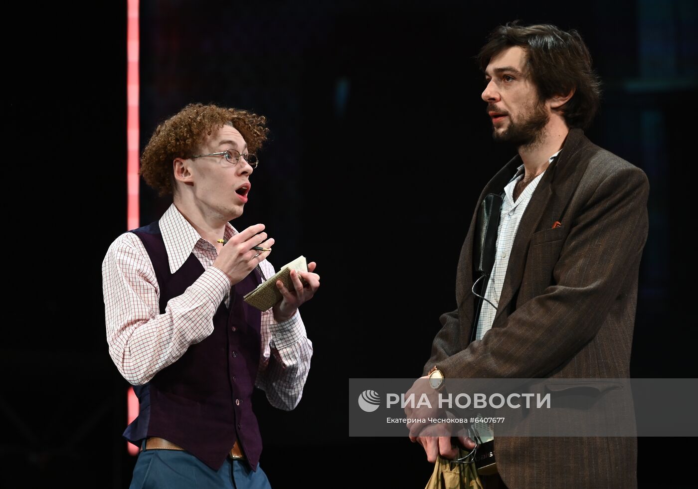 Спектакль "Заповедник" в театре им. А. С. Пушкина