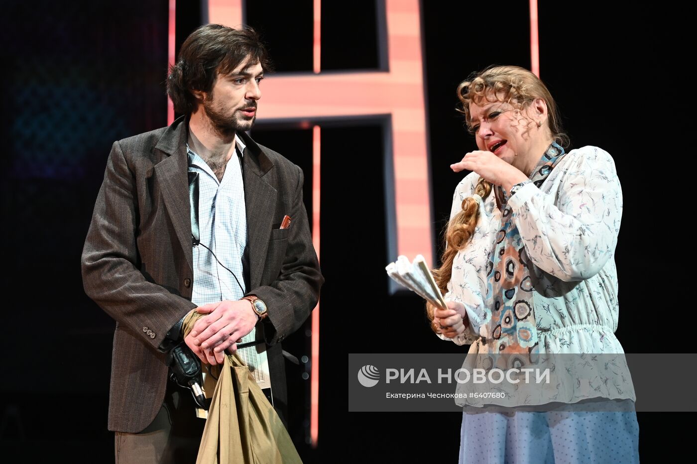 Спектакль "Заповедник" в театре им. А. С. Пушкина