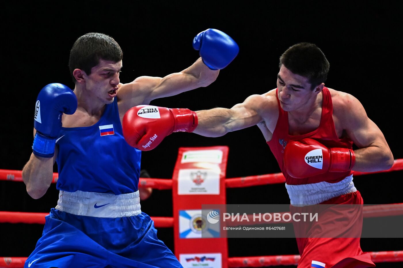 Бокс. Чемпионат России. Мужчины. Полуфиналы