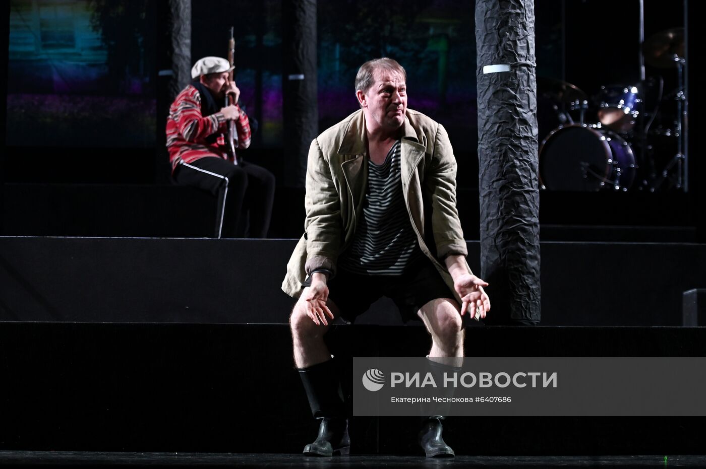 Спектакль "Заповедник" в театре им. А. С. Пушкина