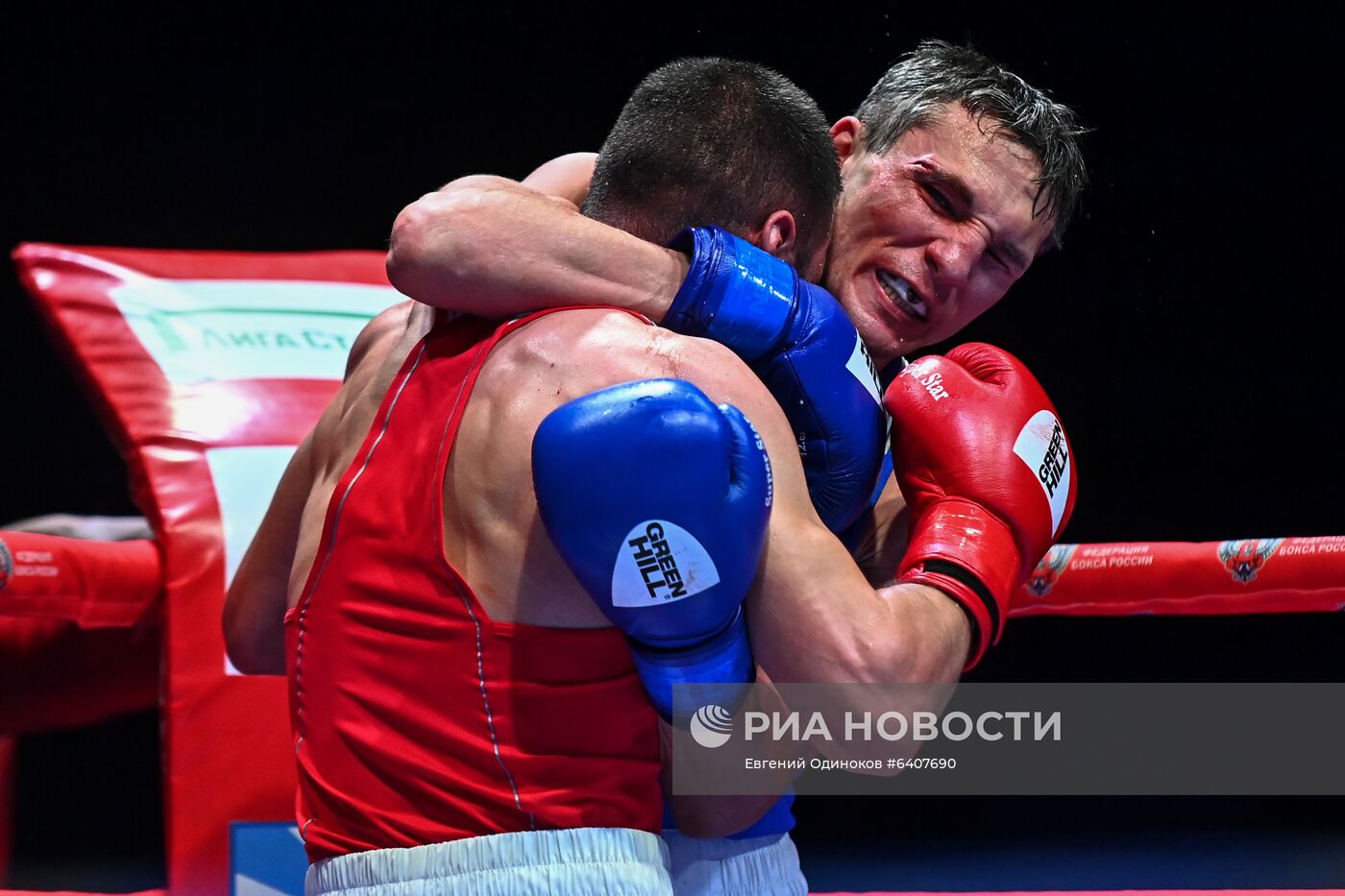 Бокс. Чемпионат России. Мужчины. Полуфиналы