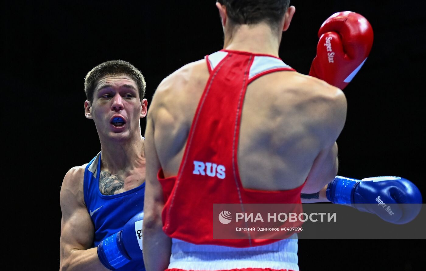 Бокс. Чемпионат России. Мужчины. Полуфиналы