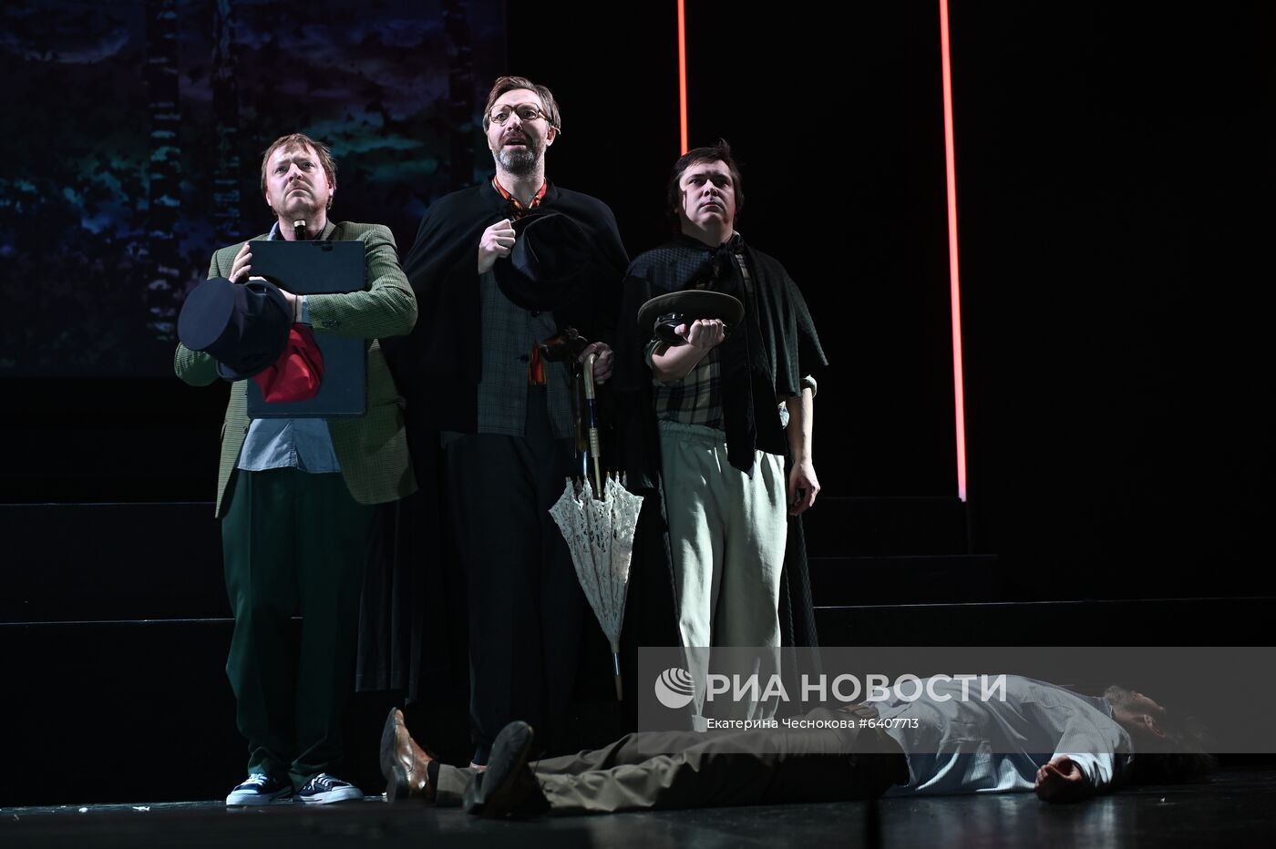 Спектакль "Заповедник" в театре им. А. С. Пушкина