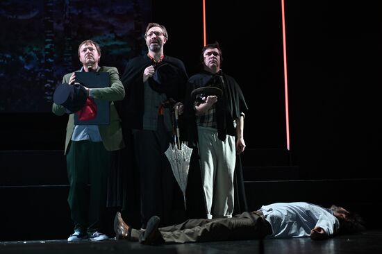 Спектакль "Заповедник" в театре им. А. С. Пушкина