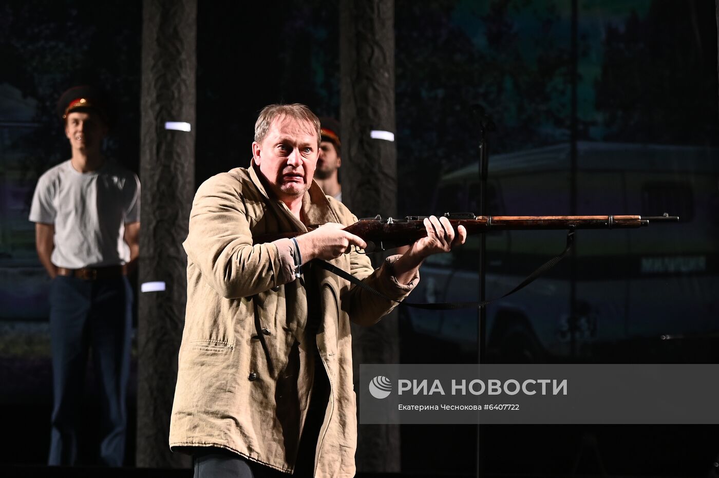 Спектакль "Заповедник" в театре им. А. С. Пушкина