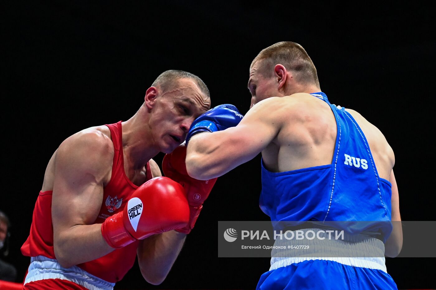 Бокс. Чемпионат России. Мужчины. Полуфиналы