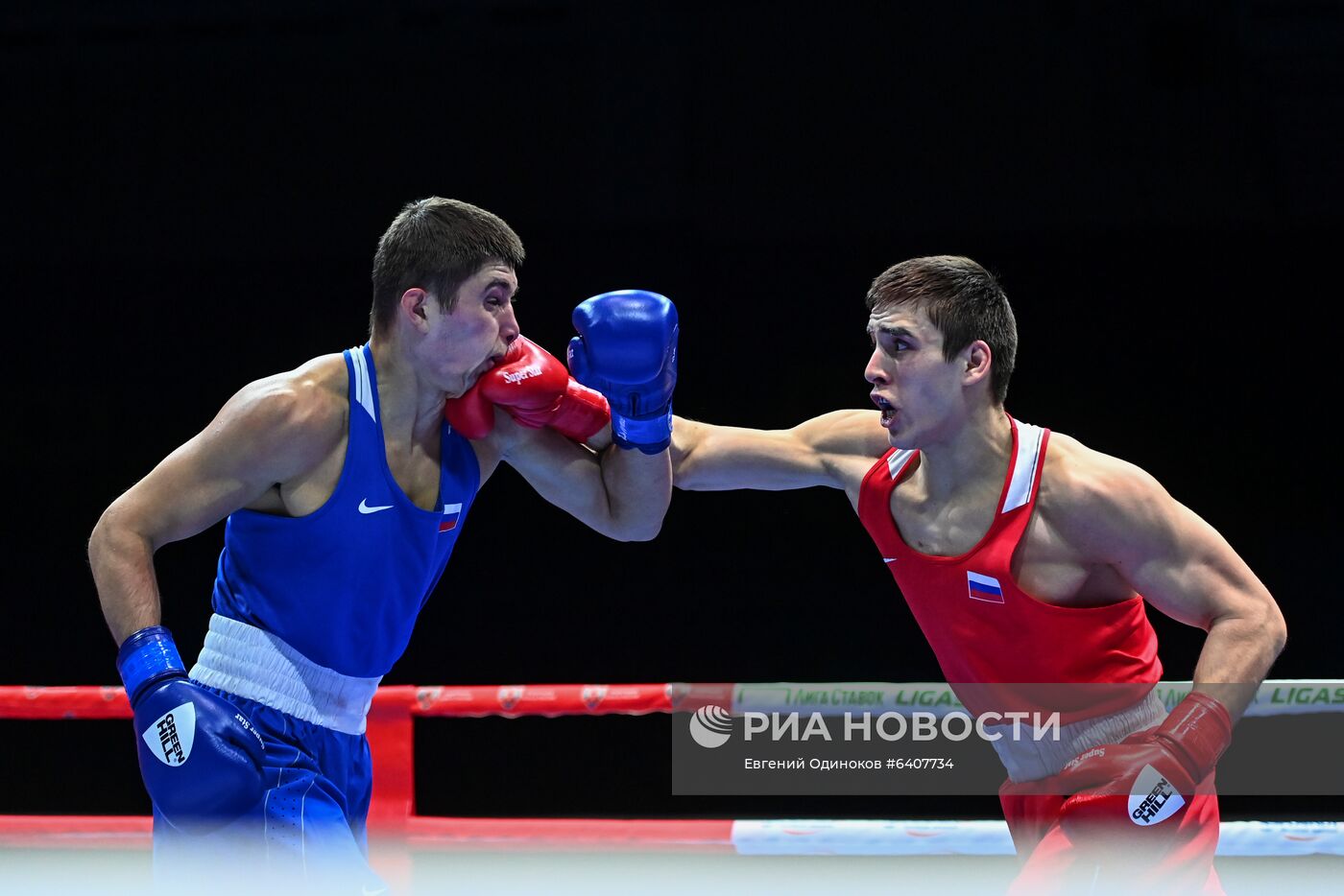 Бокс. Чемпионат России. Мужчины. Полуфиналы