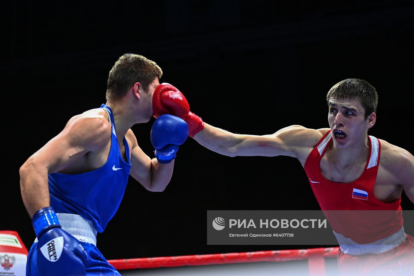 Бокс. Чемпионат России. Мужчины. Полуфиналы