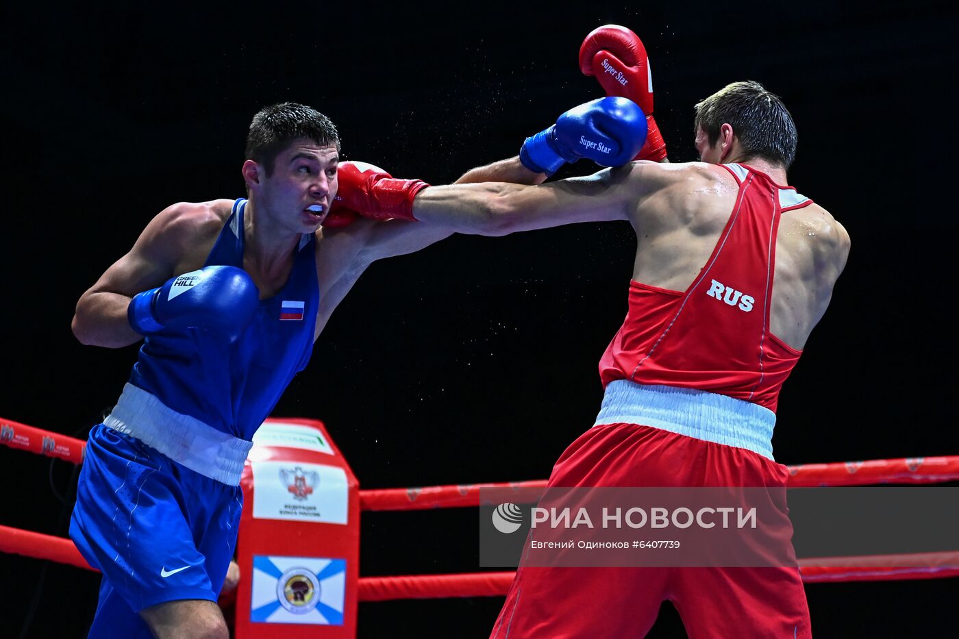 Бокс. Чемпионат России. Мужчины. Полуфиналы