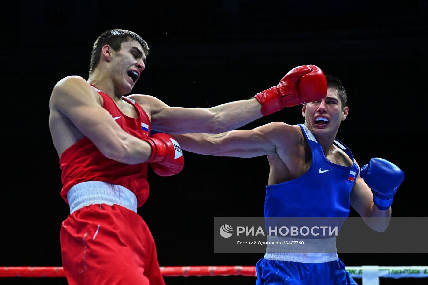 Бокс. Чемпионат России. Мужчины. Полуфиналы