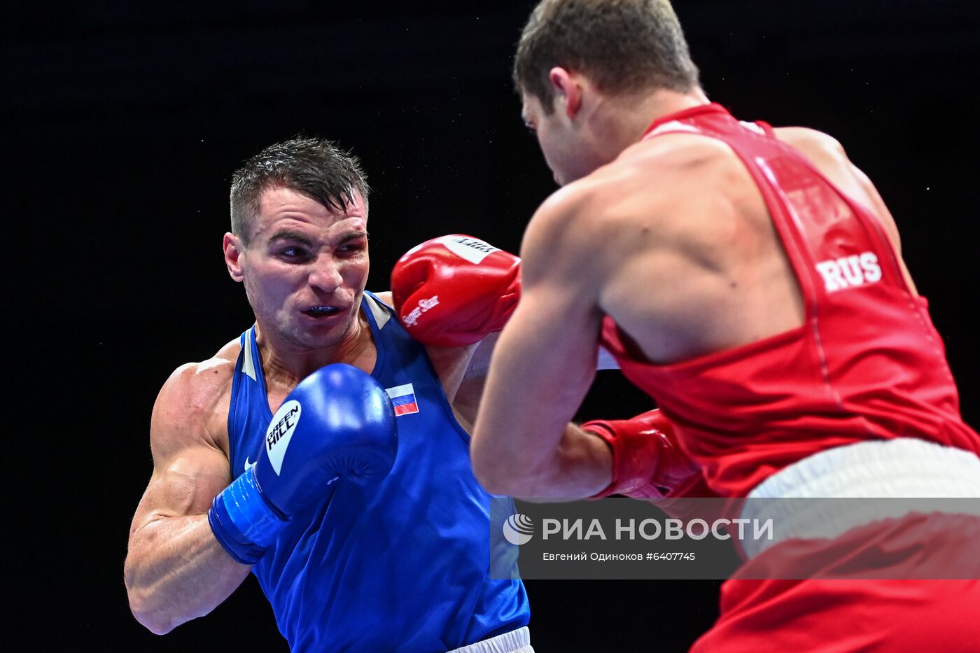 Бокс. Чемпионат России. Мужчины. Полуфиналы