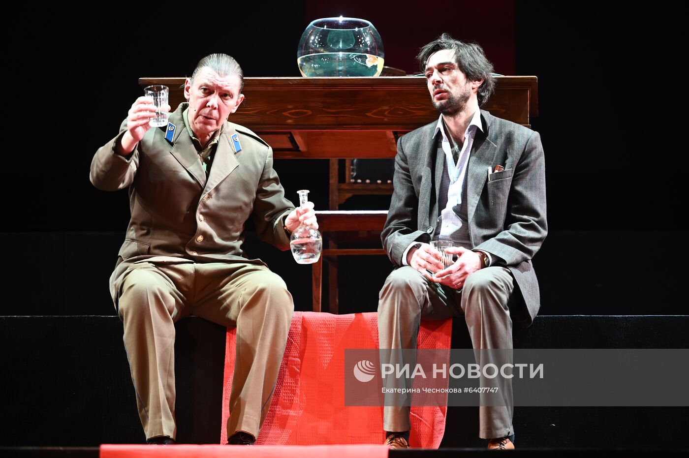 Спектакль "Заповедник" в театре им. А. С. Пушкина