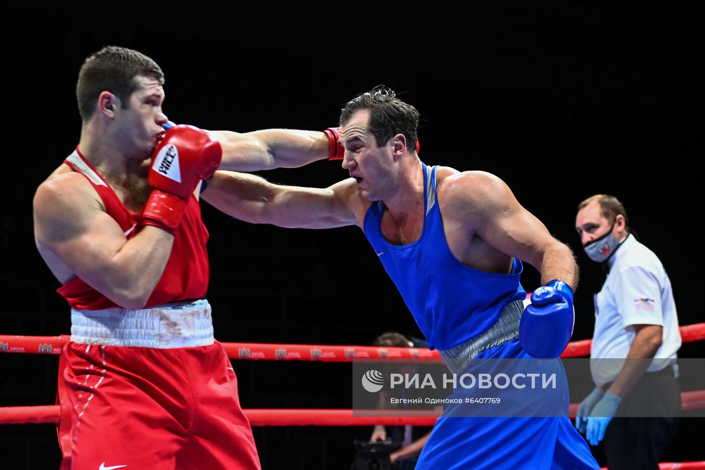 Бокс. Чемпионат России. Мужчины. Полуфиналы