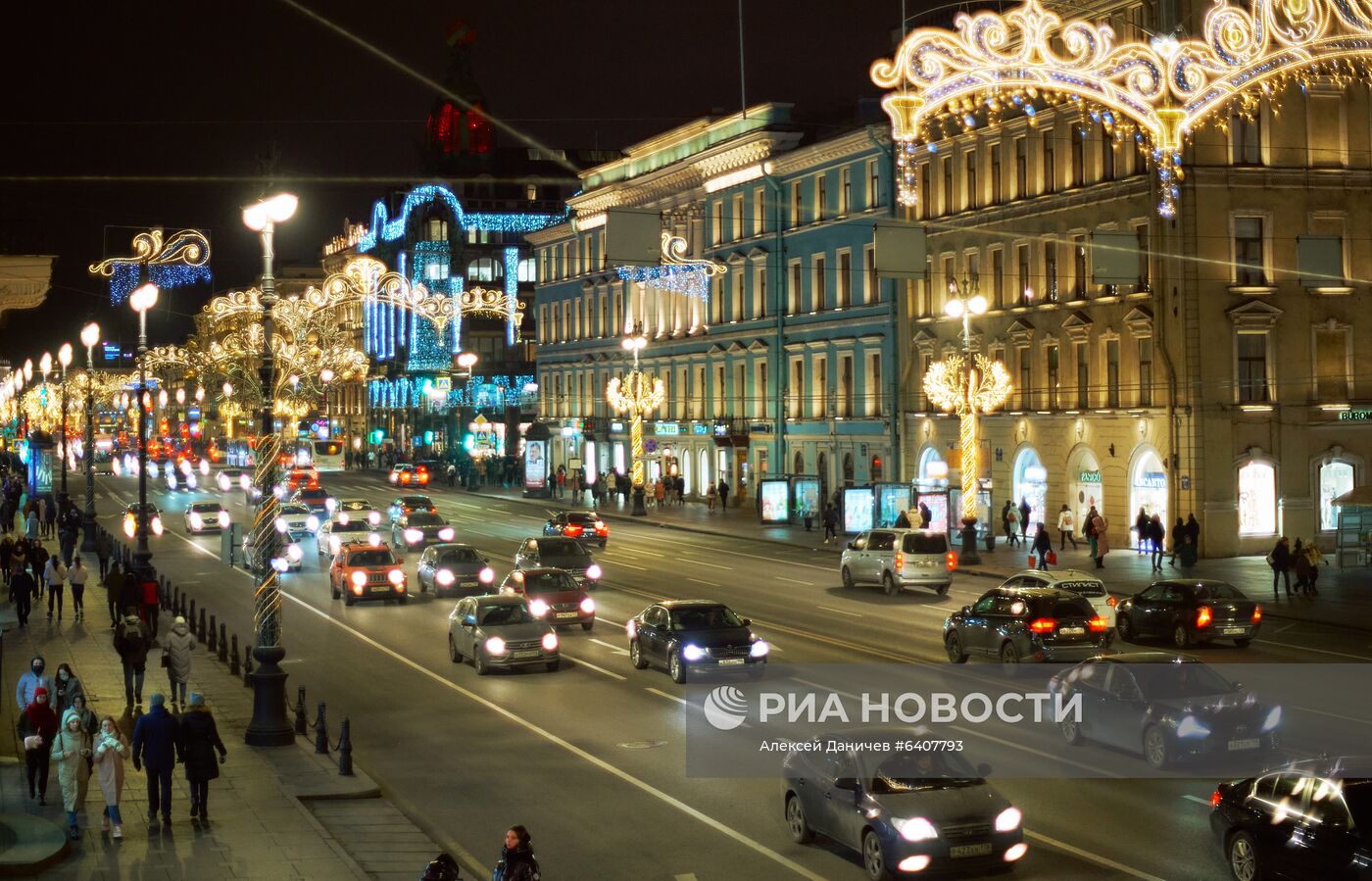 Предновогодний Санкт-Петербург