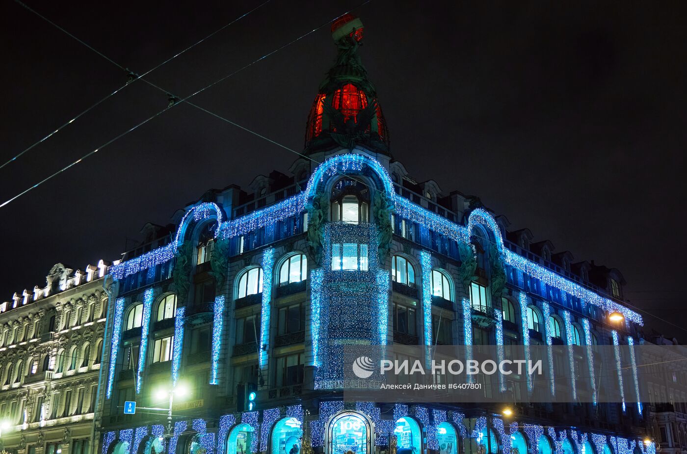 Предновогодний Санкт-Петербург