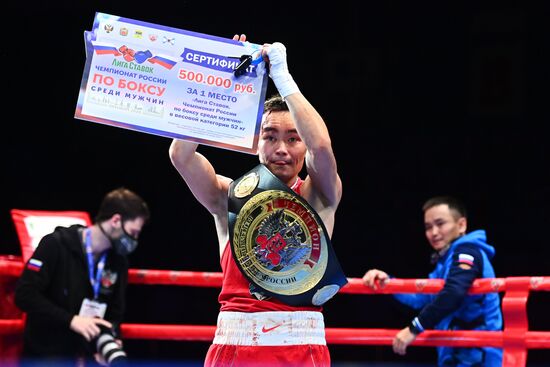 Бокс. Чемпионат России. Мужчины. Финалы