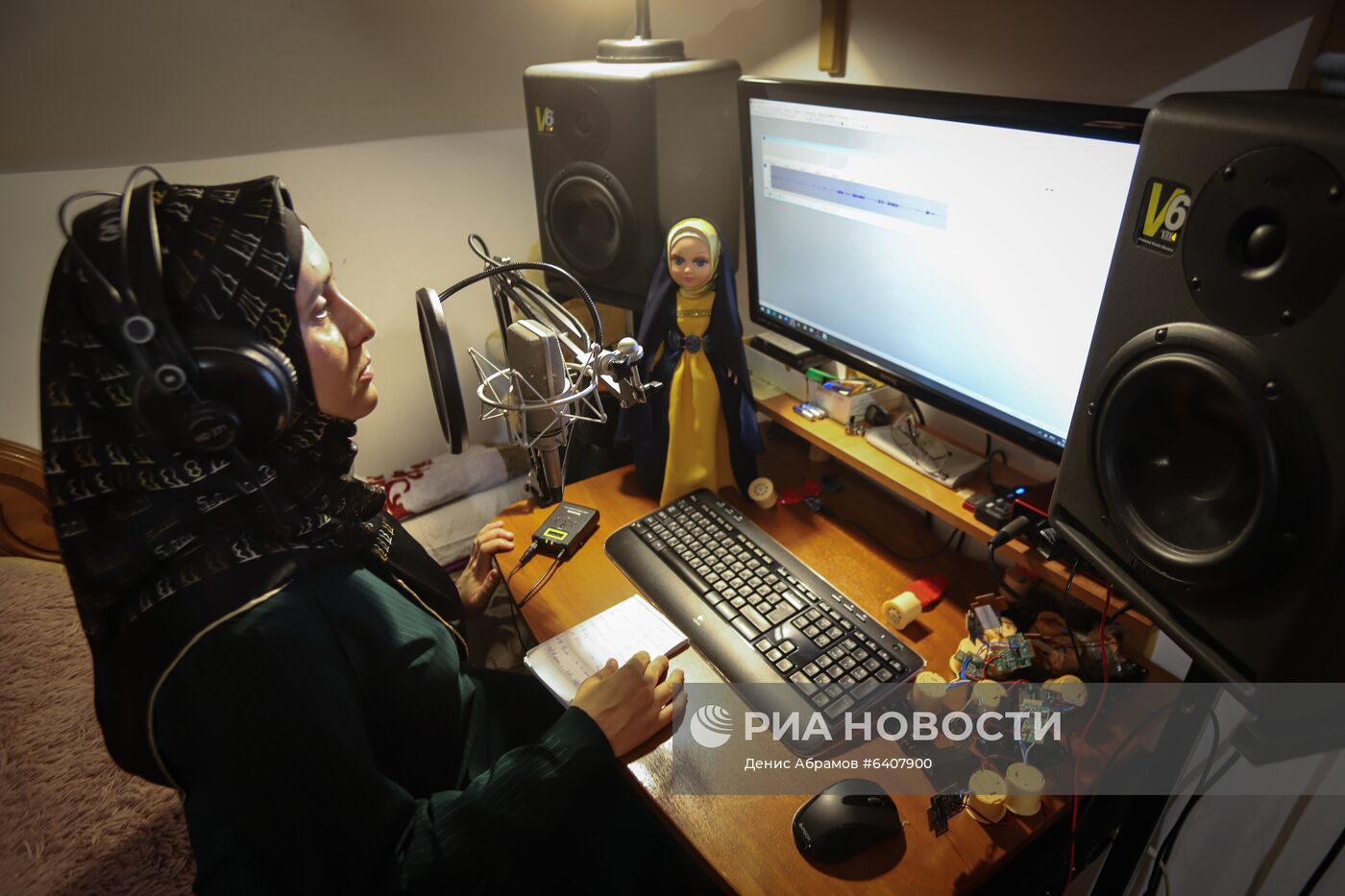 Производство говорящих кукол "Муслима" в Дагестане