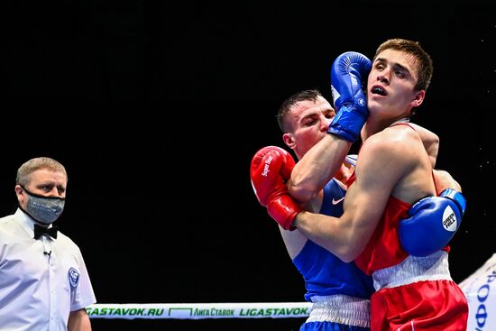 Бокс. Чемпионат России. Мужчины. Финалы