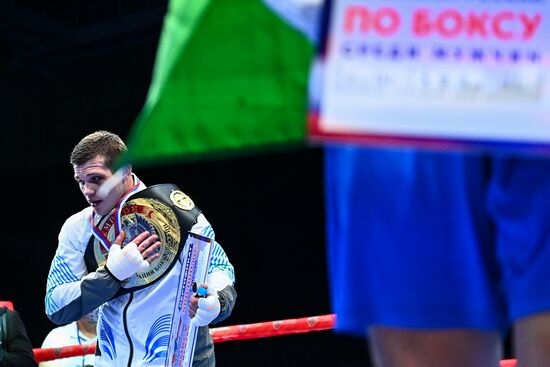 Бокс. Чемпионат России. Мужчины. Финалы