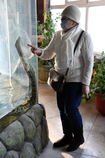 Террариум зоопарка "Садгород" во Владивостоке