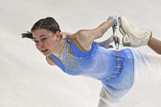 Фигурное катание. V этап Кубка России. Женщины. Короткая программа