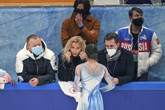 Фигурное катание. V этап Кубка России. Женщины. Короткая программа