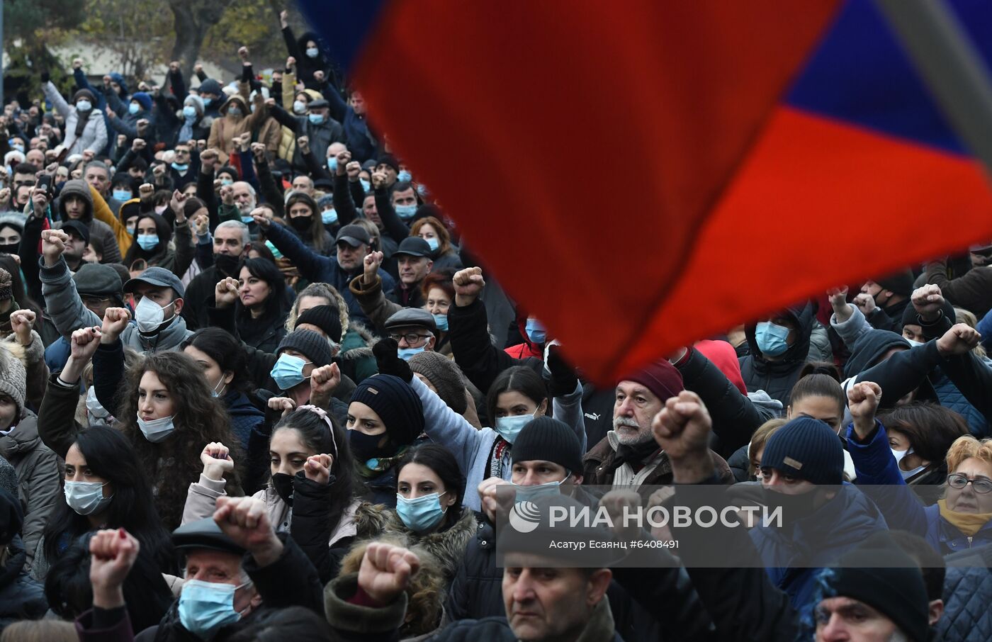 Митинг оппозиции в Ереване