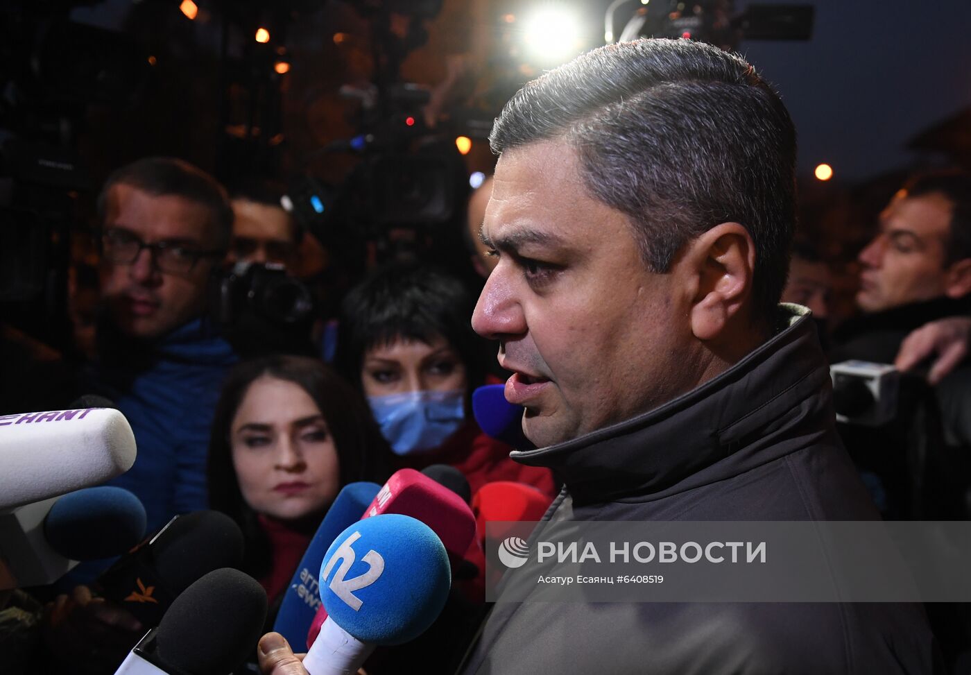 Митинг оппозиции в Ереване