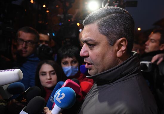 Митинг оппозиции в Ереване