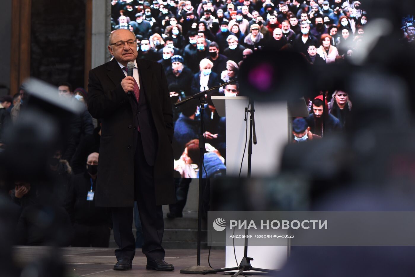 Митинг оппозиции в Ереване