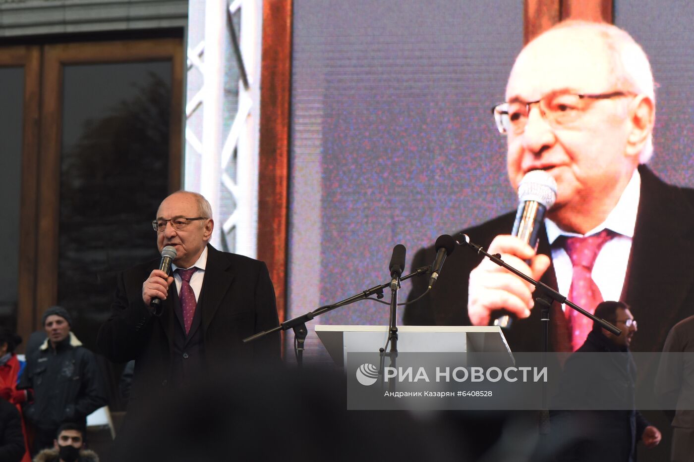 Митинг оппозиции в Ереване