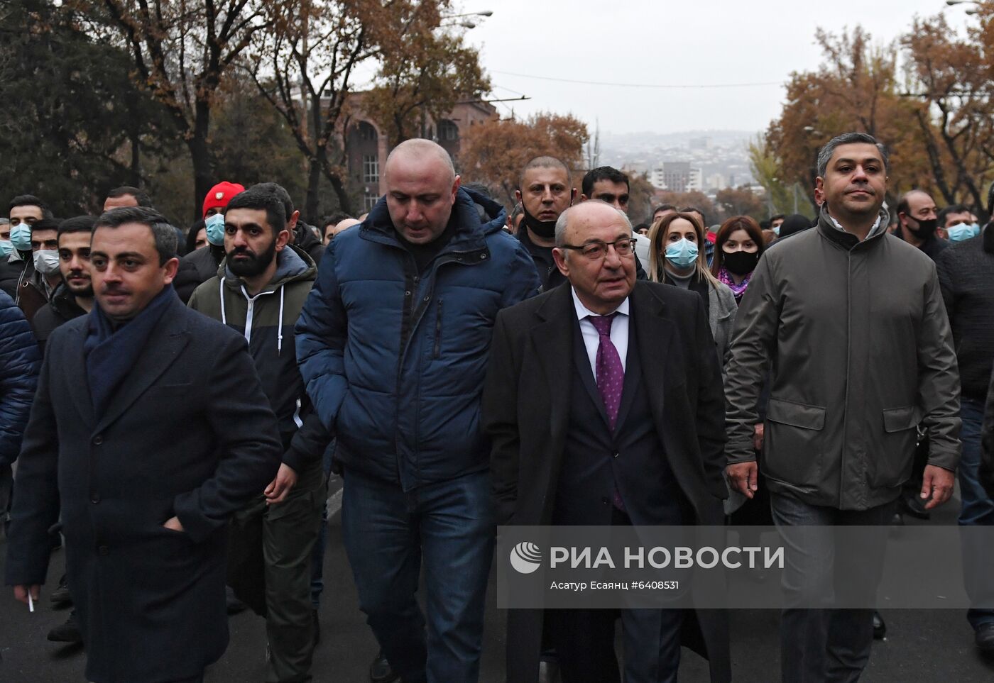 Митинг оппозиции в Ереване