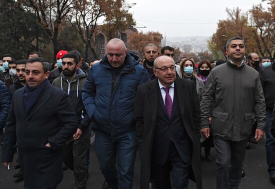 Митинг оппозиции в Ереване