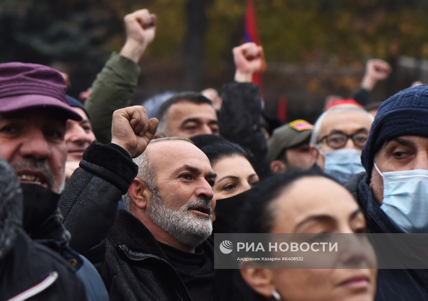 Митинг оппозиции в Ереване