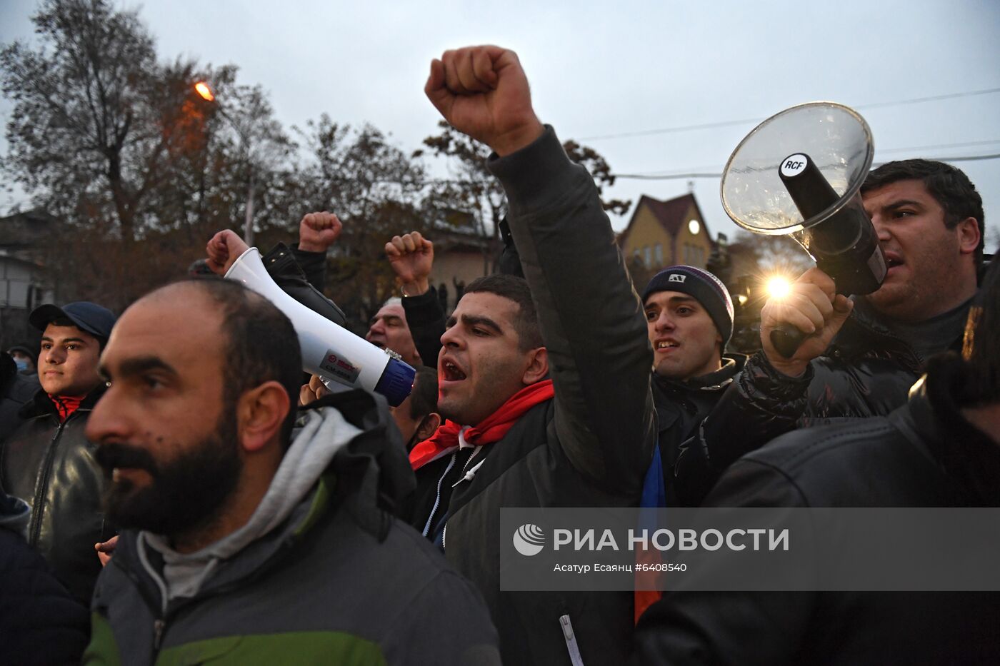 Митинг оппозиции в Ереване