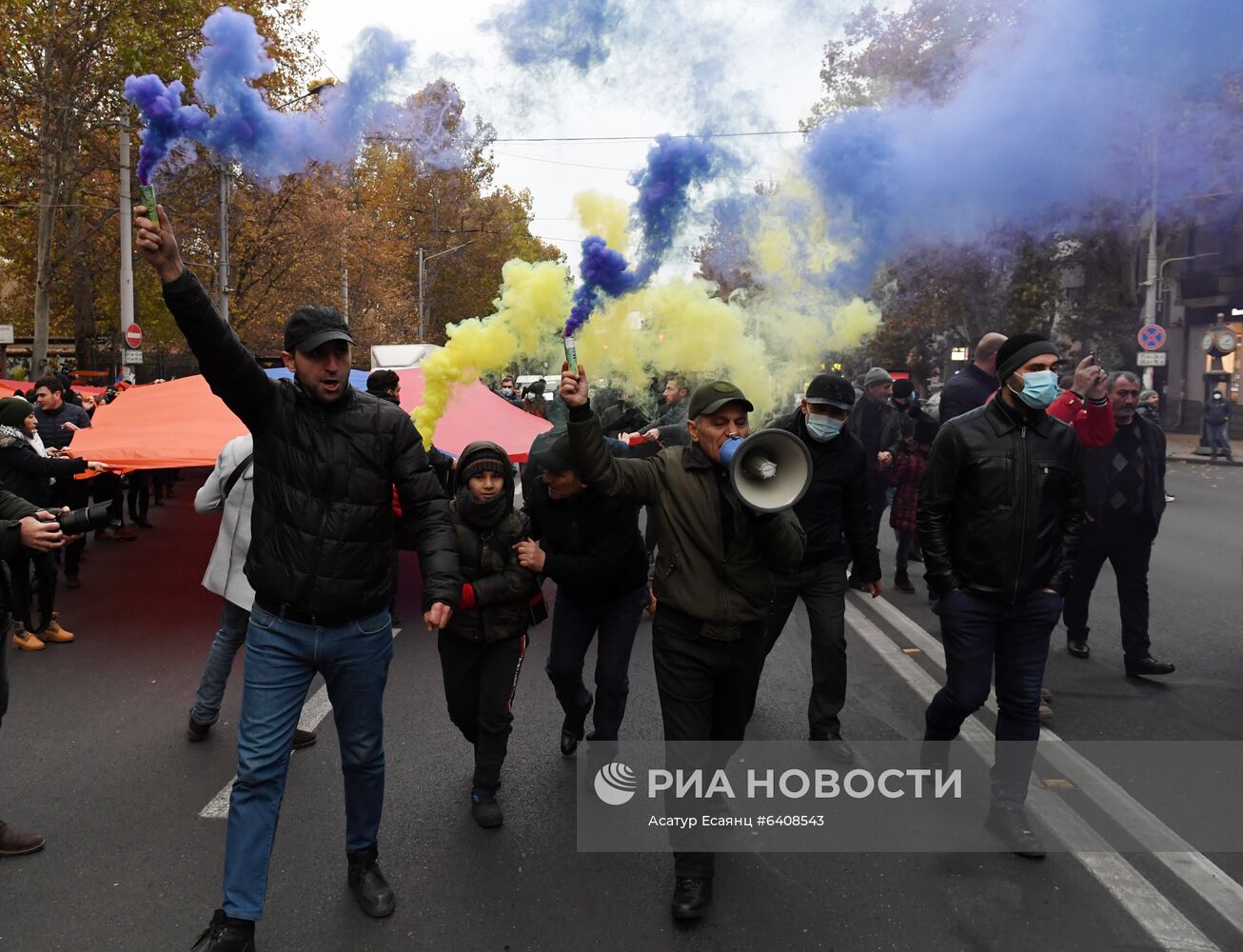 Митинг оппозиции в Ереване