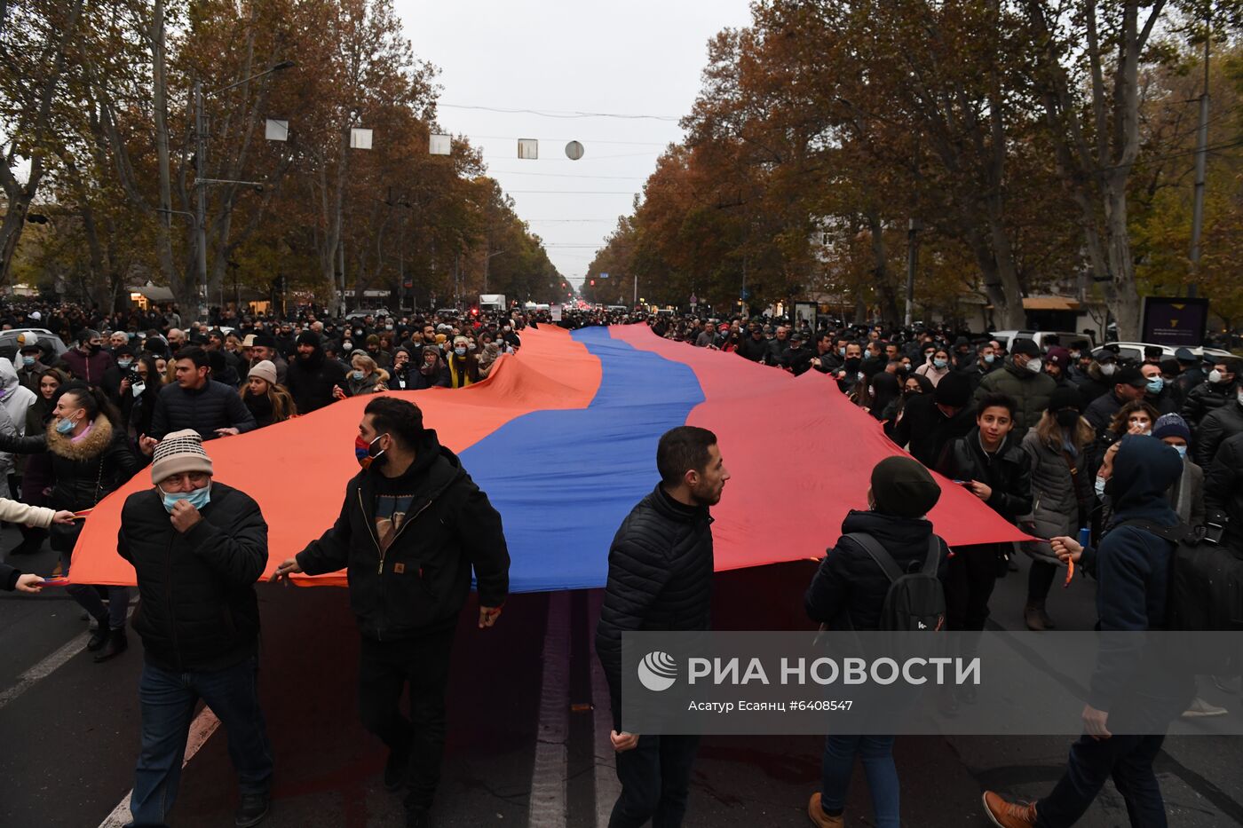 Митинг оппозиции в Ереване