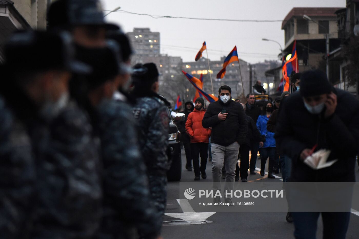Митинг оппозиции в Ереване