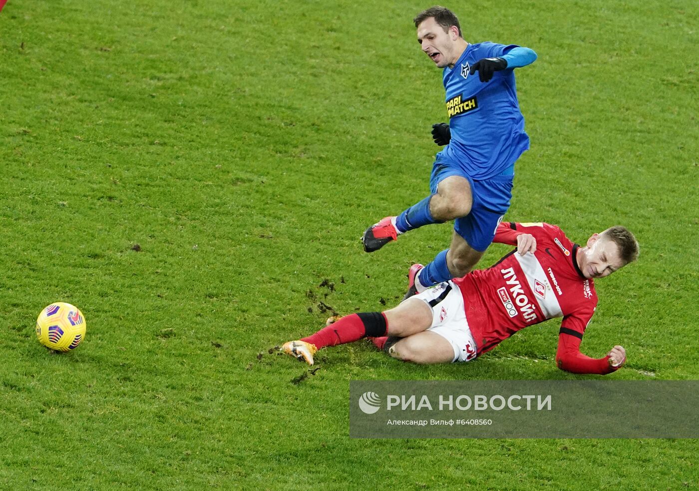 Футбол. РПЛ. Матч "Спартак" – "Тамбов"