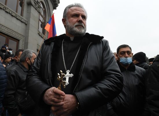 Митинг оппозиции в Ереване