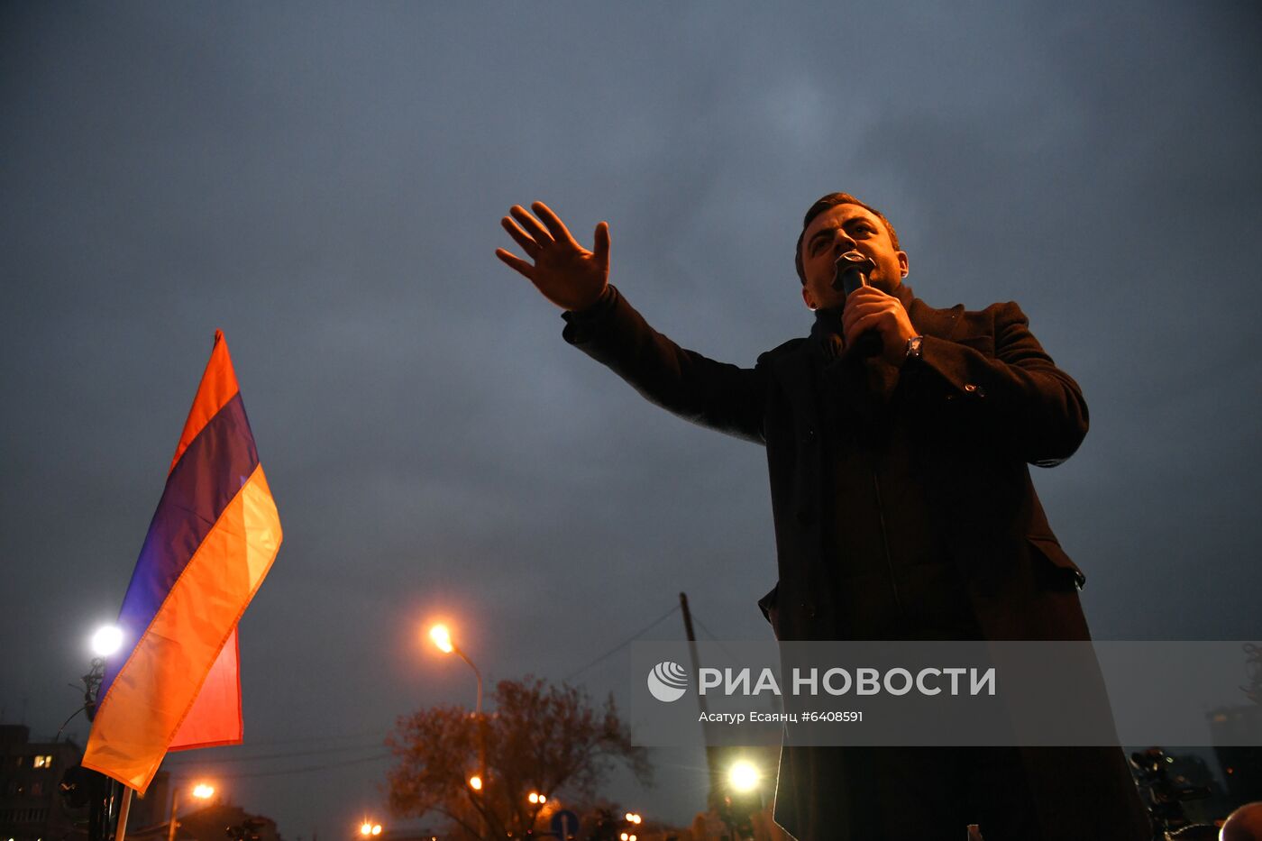 Митинг оппозиции в Ереване