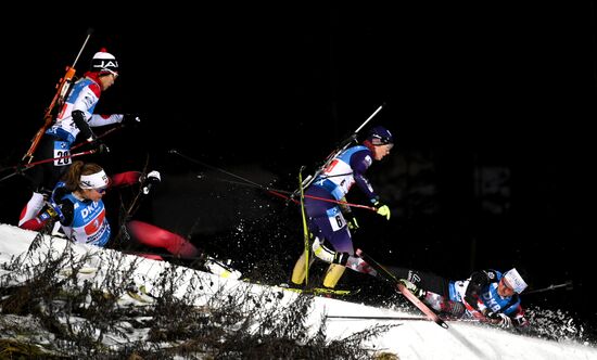 Биатлон. II этап Кубка мира. Женщины. Эстафета