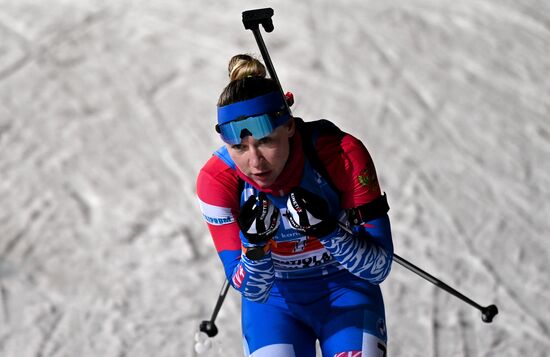 Биатлон. II этап Кубка мира. Женщины. Эстафета