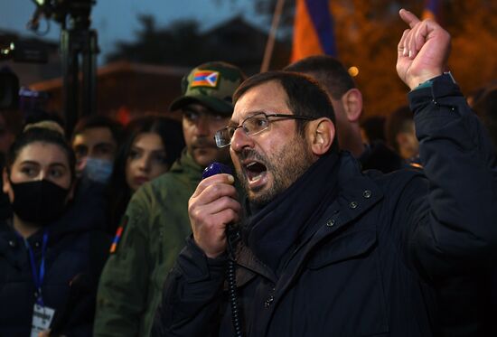 Митинг оппозиции в Ереване