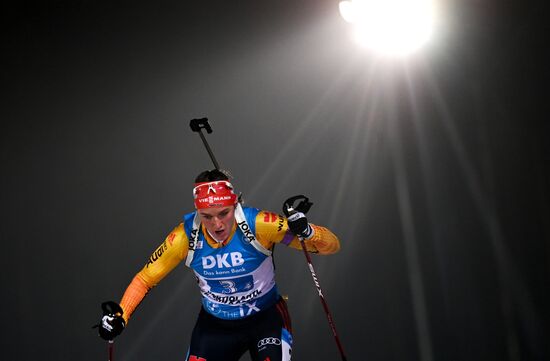 Биатлон. II этап Кубка мира. Женщины. Эстафета