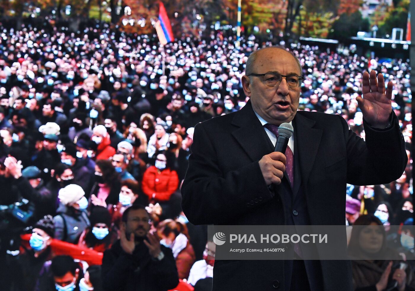 Митинг оппозиции в Ереване