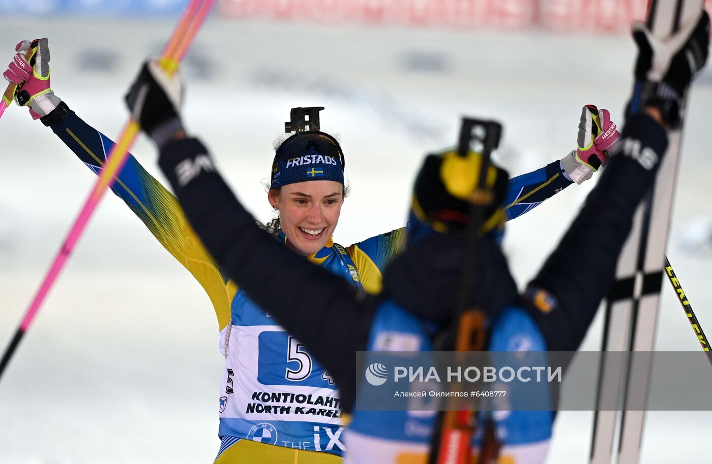 Биатлон. II этап Кубка мира. Женщины. Эстафета