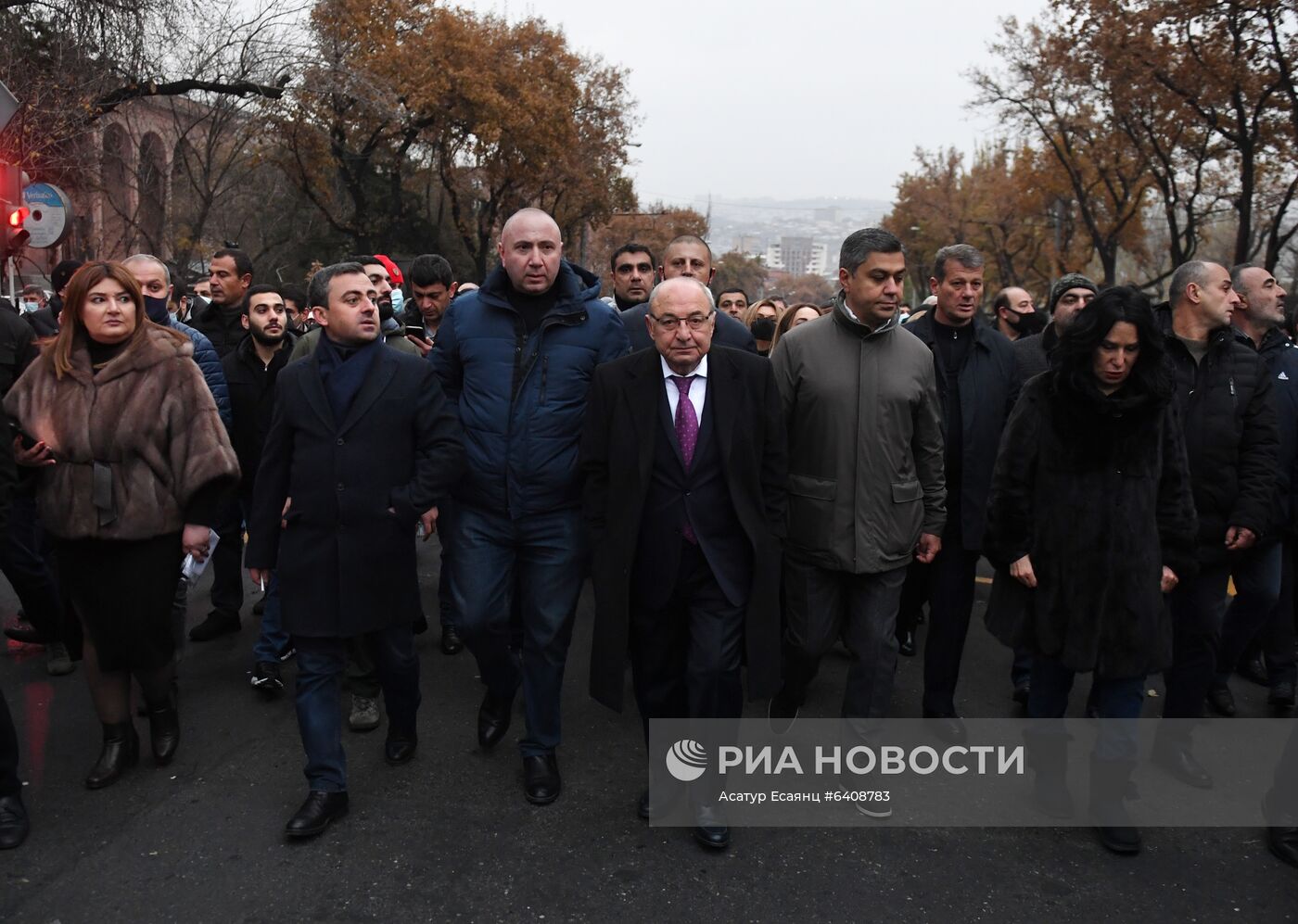 Митинг оппозиции в Ереване
