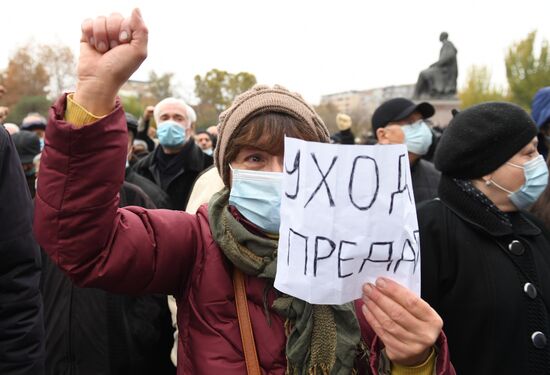 Митинг оппозиции в Ереване
