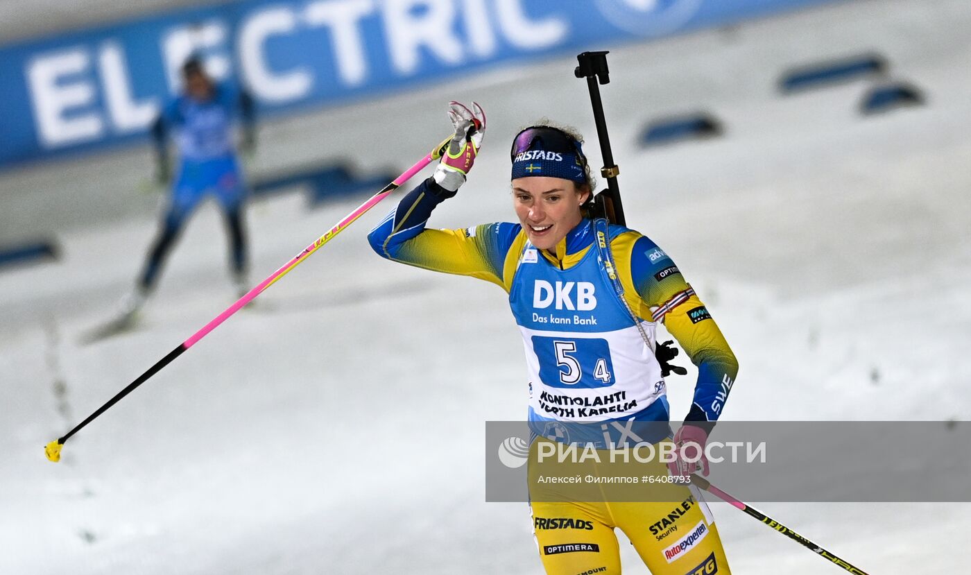 Биатлон. II этап Кубка мира. Женщины. Эстафета